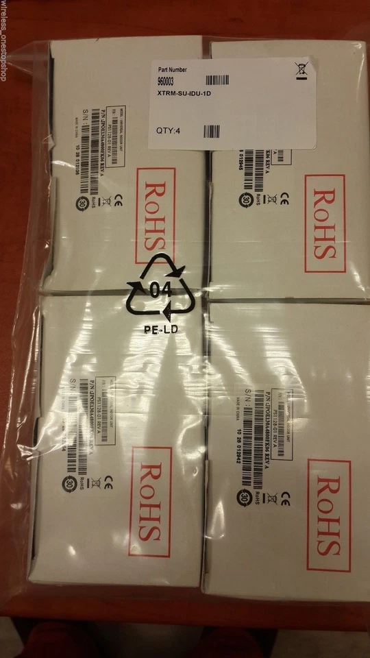 Alvarion  Extreme 960003 POE NEW (IDU) Original sealed 1 pack of 4 pieces !! - Image 1 of 1