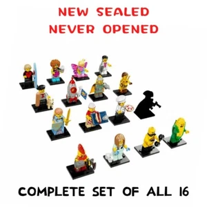 LEGO Collectible Minifigures: 71018 SERIES 17 Complete set of 16 *New sealed* - Picture 1 of 1