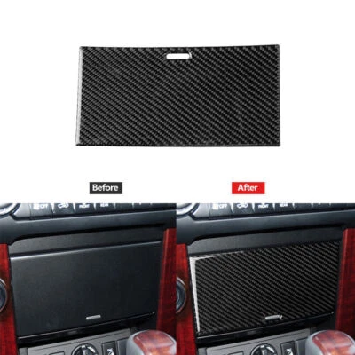 Panel de encendedor de cigarros de fibra de carbono para Toyota Land Cruiser Prado 2010-18 Foto 1 de 4