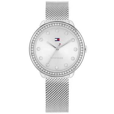 Orologio da donna Tommy Hilfiger 1782698 maglia in acciaio inossidabile argento - Immagine 1 di 3