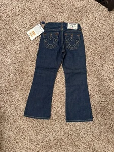 True Religion Girl's Bootcut Jeans Size 5 - Picture 1 of 3
