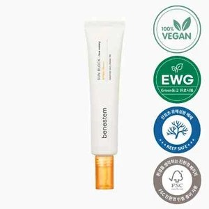 BENESTEM Sun Block True Watery SPF50+ PA++++ 40mL ? Lightweight, Hydrating Sunsc - Picture 1 of 1