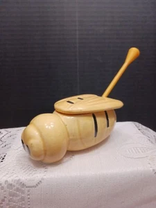 Vintage Bienen Honigtopf mit Kipper Hummel Made in Japan - VINTAGE - Bild 1 von 6