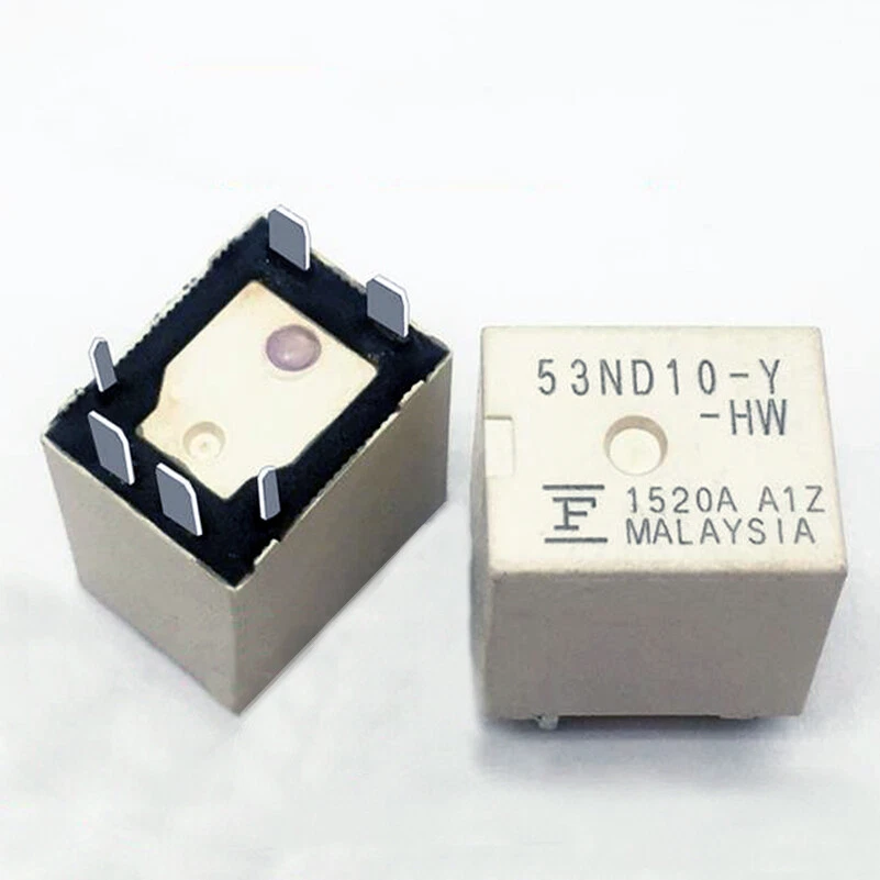 2Pcs Fujitsu FBR53ND10-Y-HW Power Relay 6Pins - Image 1 of 1