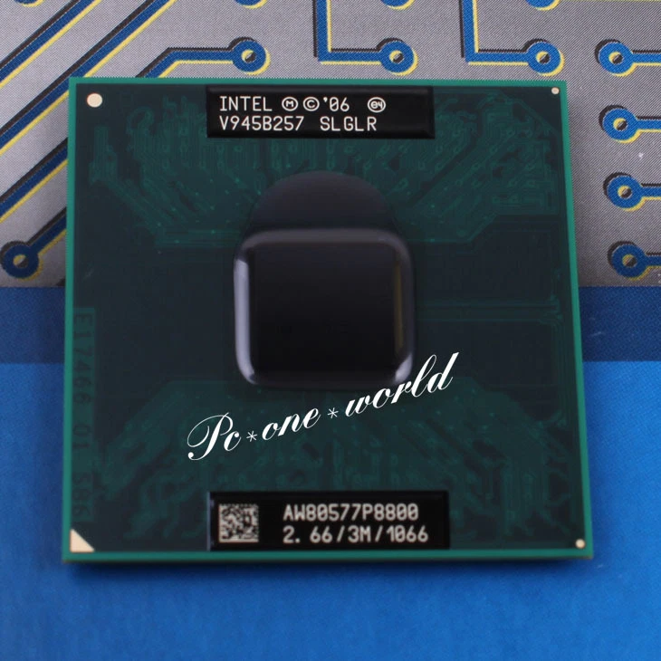 SLGLR For Intel Core 2 Duo P8800 2.66 GHz Dual-Core Laptop Processor CPU 100% OK - Image 1 of 1