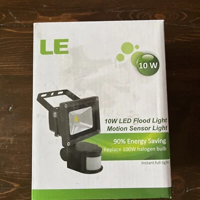Sensor de movimiento de luz de inundación LED LE, 10W Foto 1 de 4