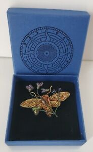 Trovelore Cosmos Moth - handmade pin