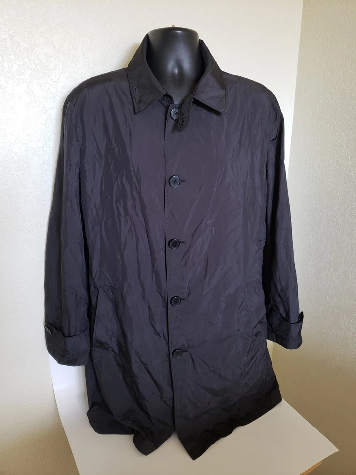 Allegri Milano Lightweight Windbreaker Rain Jacket w Self Storing Zip Pouch S 54 - Image 1 of 4