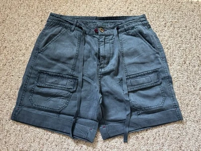 NWT Sundance Catalog Desert Utility Shorts in Navy, size 2P - Image 1 of 4