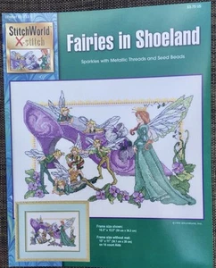 Fairies in Shoeland Cross Stitch Pattern from StitchWorld - Picture 1 of 2