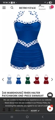 Traje de baño retro Foto 1 de 4