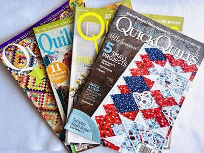 Quilting Magazine Lot McCall’s, Quilter’s World, Quilt Sampler, APQ 2013-2019 - Image 1 of 4