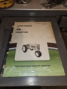 John Deere 40 Tractor Operator's Manual  - Picture 1 of 1