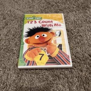 Sesame Street 1 2 3 Count With Me DVD MOVIE 123 LEARN COUNTING EDUCATIONAL NEW - Picture 1 of 3