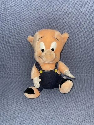 Looney Tunes Baby Porky Pig 1993 Plush Stuffed Doll Toy Figure Vtg Cartoon Show - Image 1 of 4