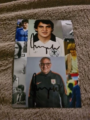 Unikat. Originales Autogramm. Felix Magath. Hamburg. Schalke. DFB. Legenden. WM. - Bild 1 von 2