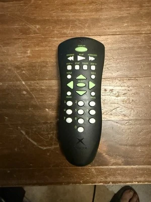 Xbox Genuine Microsoft Original Xbox DVD Remote Control Transmitter No Receiver - Image 1 of 4