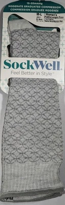 Sockwell Women's Featherweight Fancy M-L Moderate Graduated Compression - Image 1 of 2