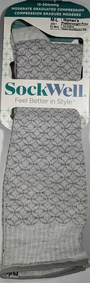 Sockwell Mujer Peso Pluma Elegante M-L Compresión Graduada Moderada Foto 1 de 2