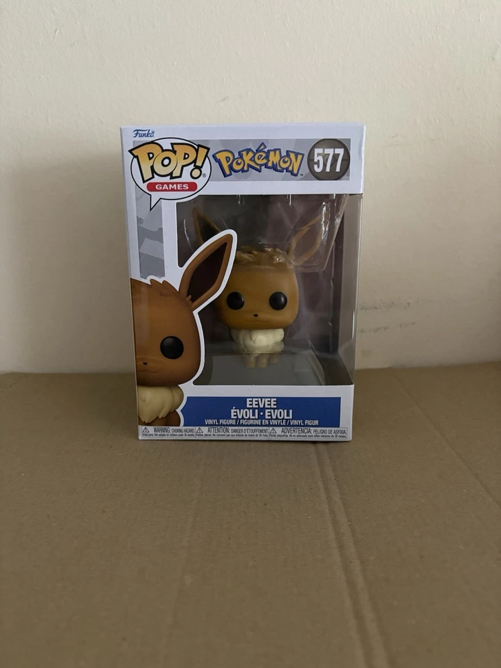 Funko Pop Eevee Pokemon Standard Edition Figure 577 BRAND NEW IN BOX — 第 1/3 张图片