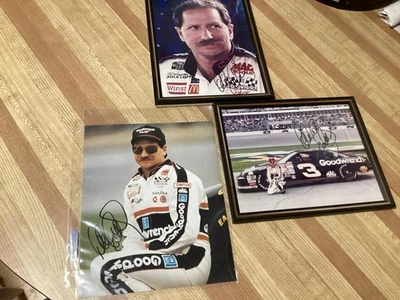 Fotos autógrafas firmadas por Dale Earnhardt Sr 3 8x10 Foto 1 de 4