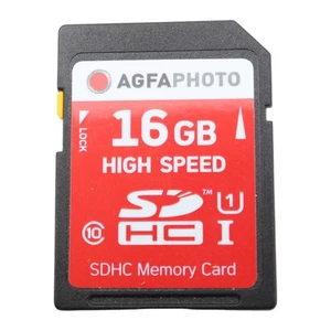 Agfaphoto Professional High Speed Agfa 16GB SDHC I Card Class 10 SD Card - Picture 1 of 2