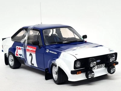Sunstar 1/18 - Ford Escort RS1800 MK2 Circuit Des Ardennes 1983 Rally Model Car - Image 1 of 4