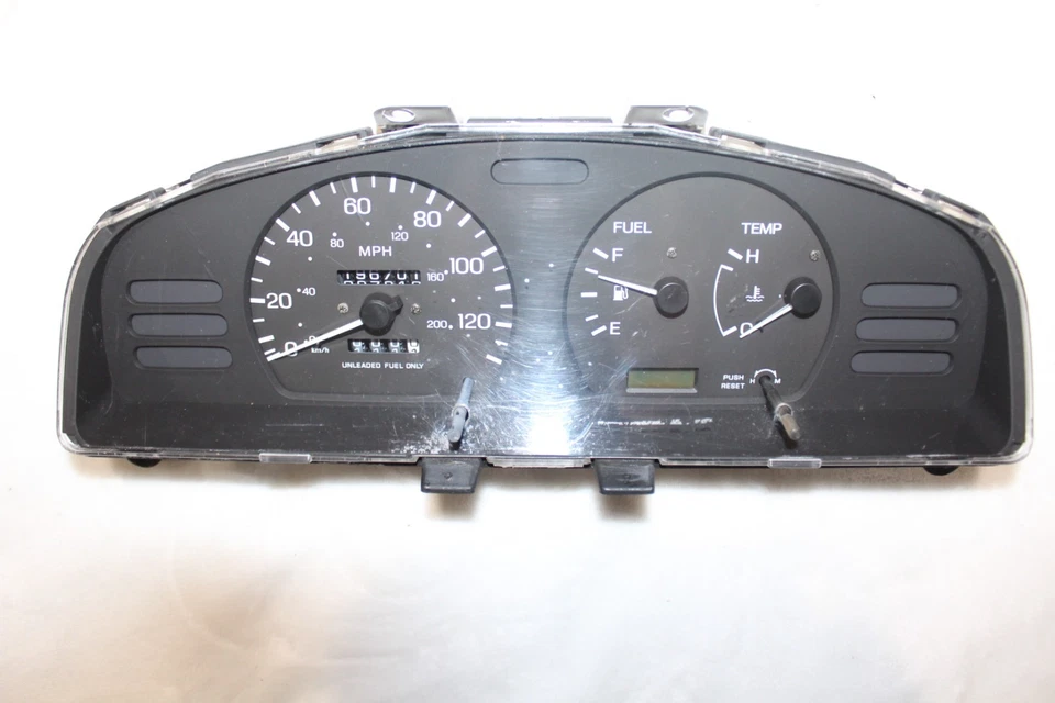 Cuadro de instrumentos Nissan Sentra 95-99 medidores velocímetro 196k montaje limpio Foto 1 de 4