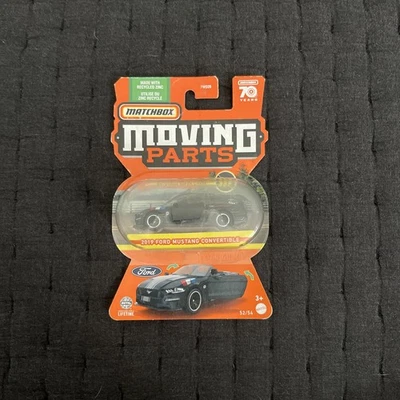 Piezas móviles Matchbox 2023 Ford Mustang 2019 convertible Super Chase nuevo en caja Foto 1 de 3