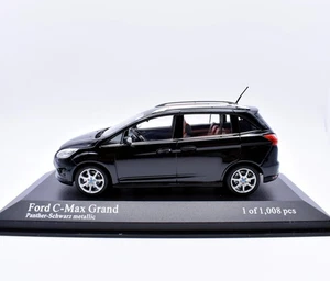 Modellino auto scala 1:43 ford c max grand minichamps diecast modellismo statico - Foto 1 di 4