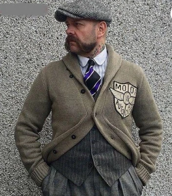 Cárdigan Ralph Lauren RRL Doble R Motor Mantón Automático Para Hombres XS Foto 1 de 4