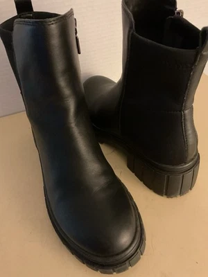 Botas Chelsea Prestly impermeables de cuero negro Blondo para mujer talla 7 Euro 37,5 Foto 1 de 4
