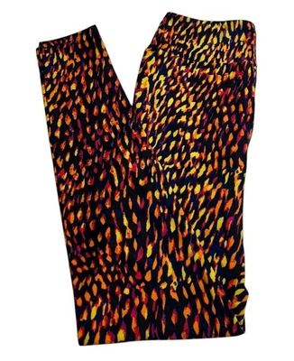 Leggings LuLaRoe OS Talla Única Colorido Moderno Animal MOTEADO Punto Geométrico Informal Foto 1 de 4