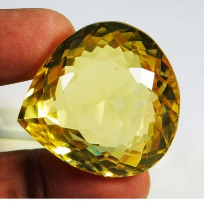 Stunning 159.80 Ct Certified Natural Golden Yellow Heliodor Beryl | from Brazil - Image 1 of 4