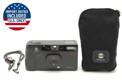 【N MINT】 Minolta Freedom Escort Pico Leica Mini II Copy Film Camera From JAPAN - Image 1 of 4