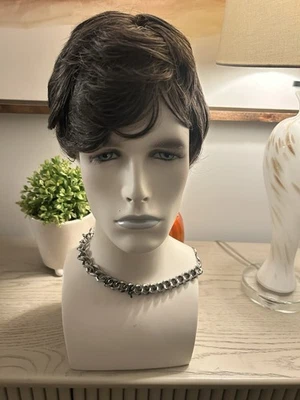 Peluca rizada para hombre / Halloween / Peluca Mod / Austin Powers / Halloween Foto 1 de 3