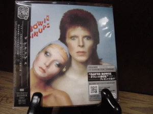 DAVID BOWIE VERIFIED PIN UPS JAPAN REPLICA LP 2007 OBI CD SILVER STICKER EDITION - Picture 1 of 1