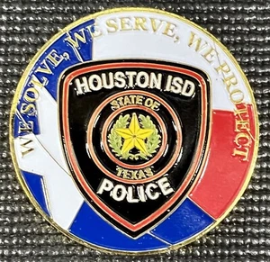 Houston ISD, Texas - Police Challenge Coin - Picture 1 of 2