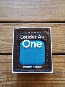 Sharper Image- Louder As One- 3-in.- Wireless Bluetooth Speaker. Brand New. - Picture 1 of 3
