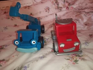 SCHÖNER BOB DER BAUMEISTER LUFTIG DER KRAN SPIELZEUG UND MATER DIE LKW AUTOS, SEHR GUTER ZUSTAND - Bild 1 von 4