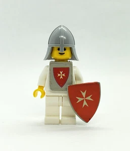 Lego Classic Yellow Castle Knight Minifigure Cross Sticker Vest Shield 375 6075 - Picture 1 of 2