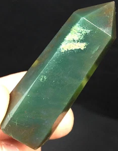 51g NATURAL Hermoso Azul Acuático Ágata Cuarzo PUNTO DE CURACIÓN ic3775 - Imagen 1 de 11