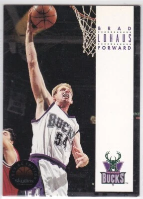 M) 1993-94 Skybox Basketball Trading Card - Brad Lohaus #245 - Image 1 of 2
