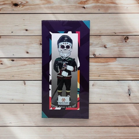 NHL Arizona Coyotes Sugarskull Bobblehead Los Yotes - 4/10/23 SGA Cover