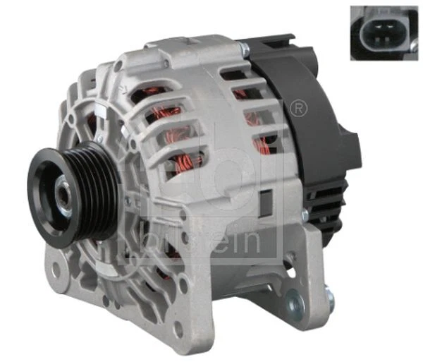 Alternator FOR SKODA RAPID 1.2 CHOICE1/2 12->15 70 Amp NH1 NH3 NK3 NK6 Febi - Image 1 of 1