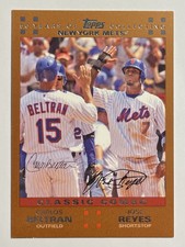 2007 Topps Copper SSP Parallel /56 Jose Reyes Carlos Beltran New York Mets #656