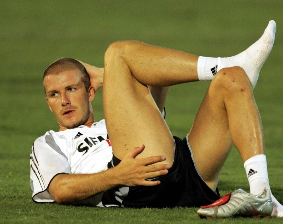 FOTO BRILLANTE DAVID BECKHAM 8X10 IMAGEN #2 Foto 1 de 1