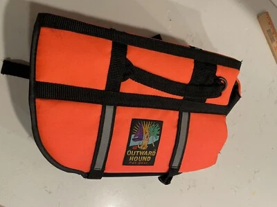 Outward Hound Pet Gear Med Dog Swimming Vest Orange - Image 1 of 4
