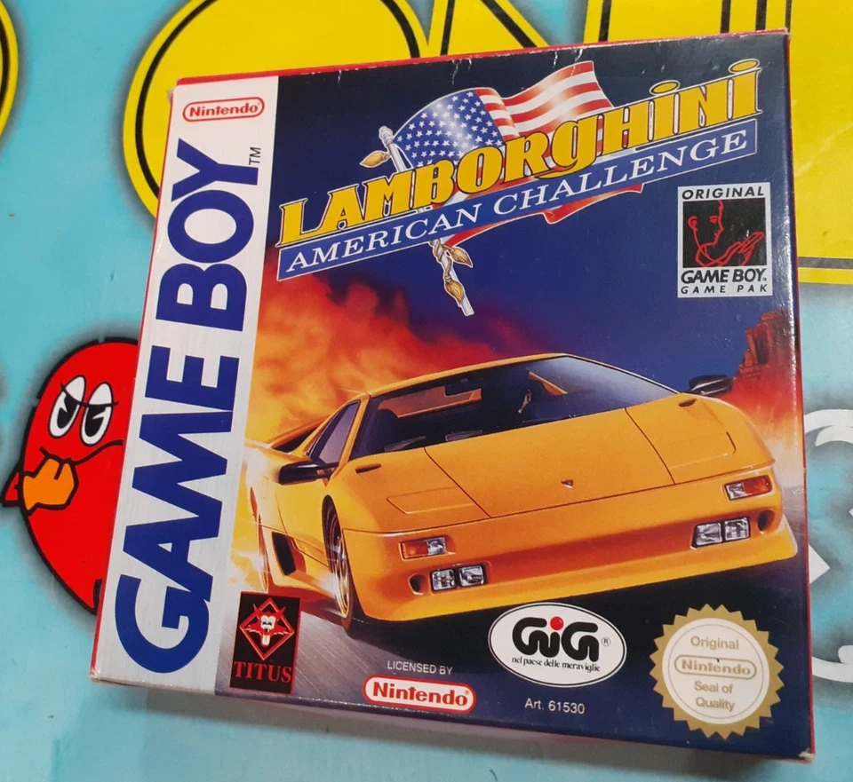 Lamborghini American Challenge  Nintendo Gameboy Come Nuovo Completo - Immagine 1 di 4