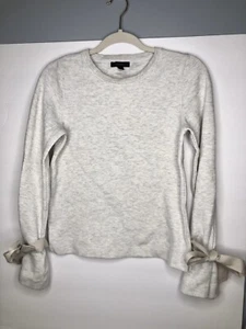 Jcrew Womens Heather Grey Crewneck Sweatshirt Sz XXS EUC - Foto 1 di 7